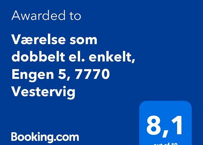 Vaerelse Som Dobbelt El. Enkelt, Engen 5, 7770 *